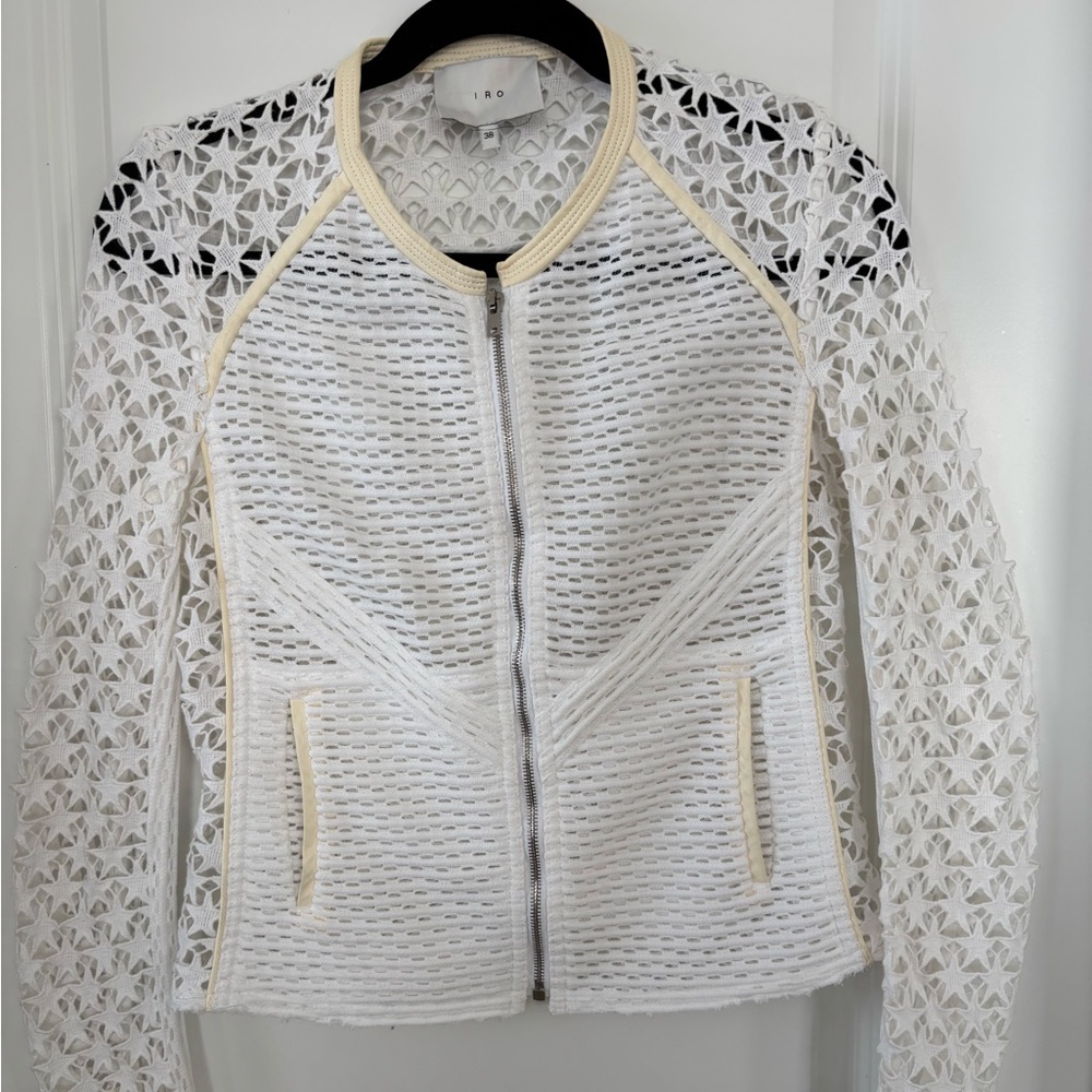 IRO White Ostella Jacket